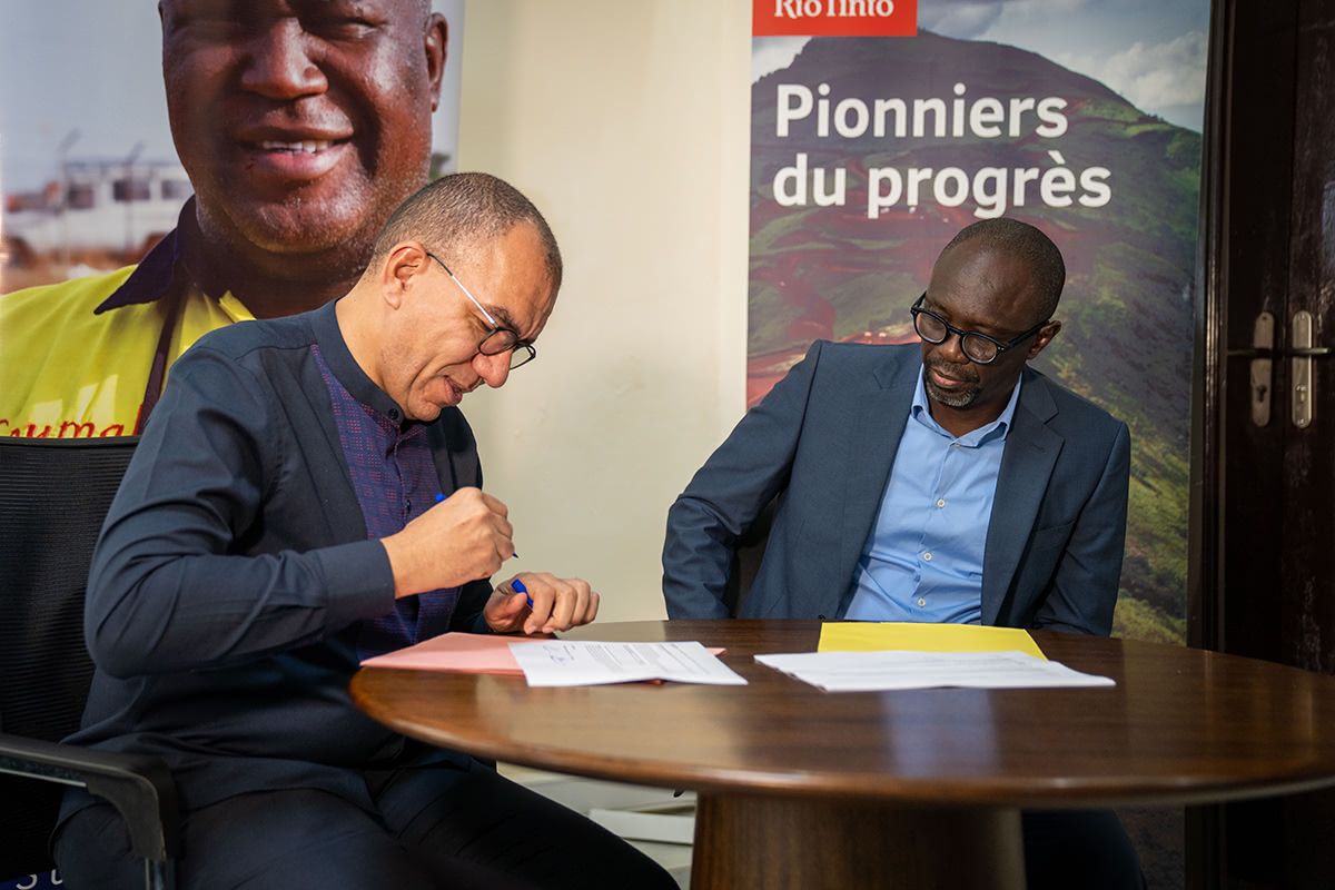 Rio Tinto choisit l’entreprise guinéenne SOLENE pour équiper le CFP de Beyla en énergies renouvelables