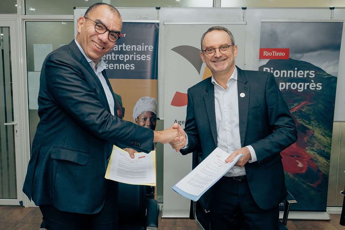 Rio Tinto et Enabel signent un protocole d’accord pour soutenir le développement économique de la Guinée