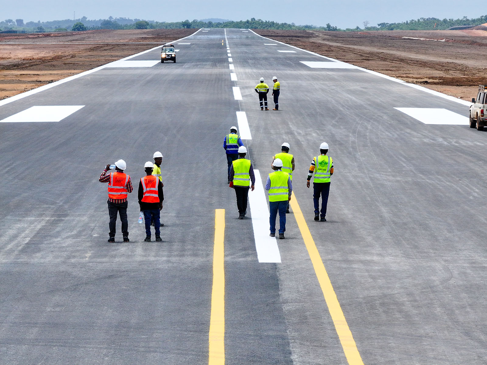 SimFer achève la construction de la piste d'atterrissage de l'aéroport de Beyla