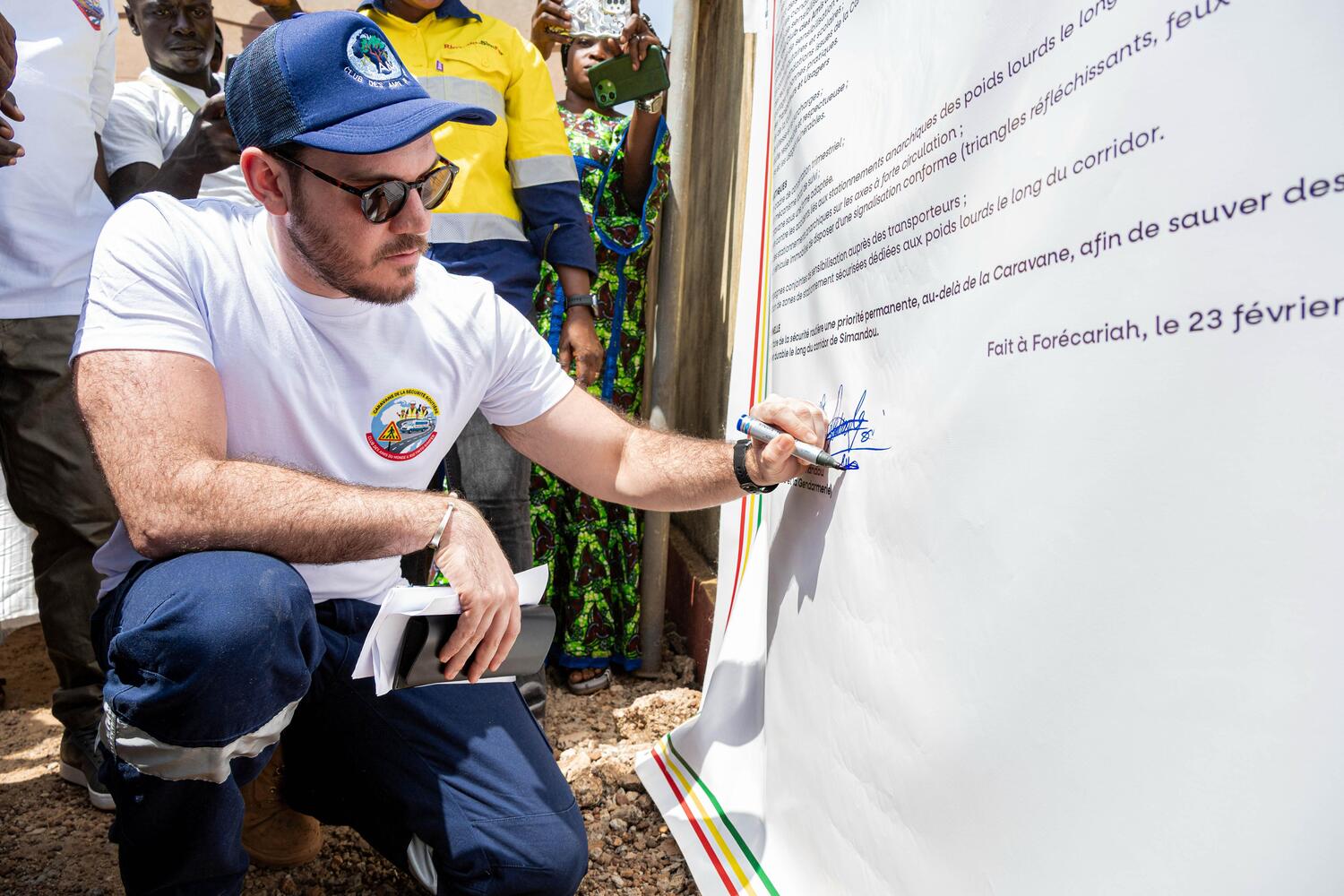 Sécurité routière : la campagne de sensibilisation le long du corridor de Simandou s’achève à Forécariah